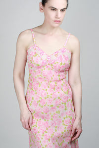 1950s Wild Rose Negligee