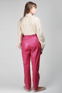 1980s Pink Flamingo Pants