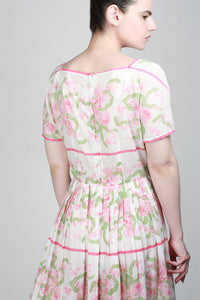 1950s Honeysuckle Rose Dress