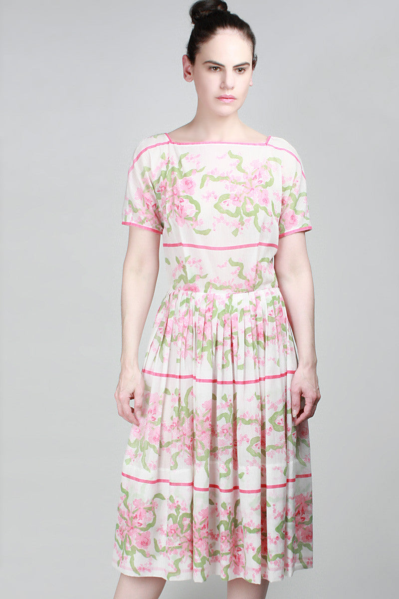 1950s Honeysuckle Rose Dress