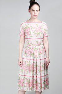 1950s Honeysuckle Rose Dress