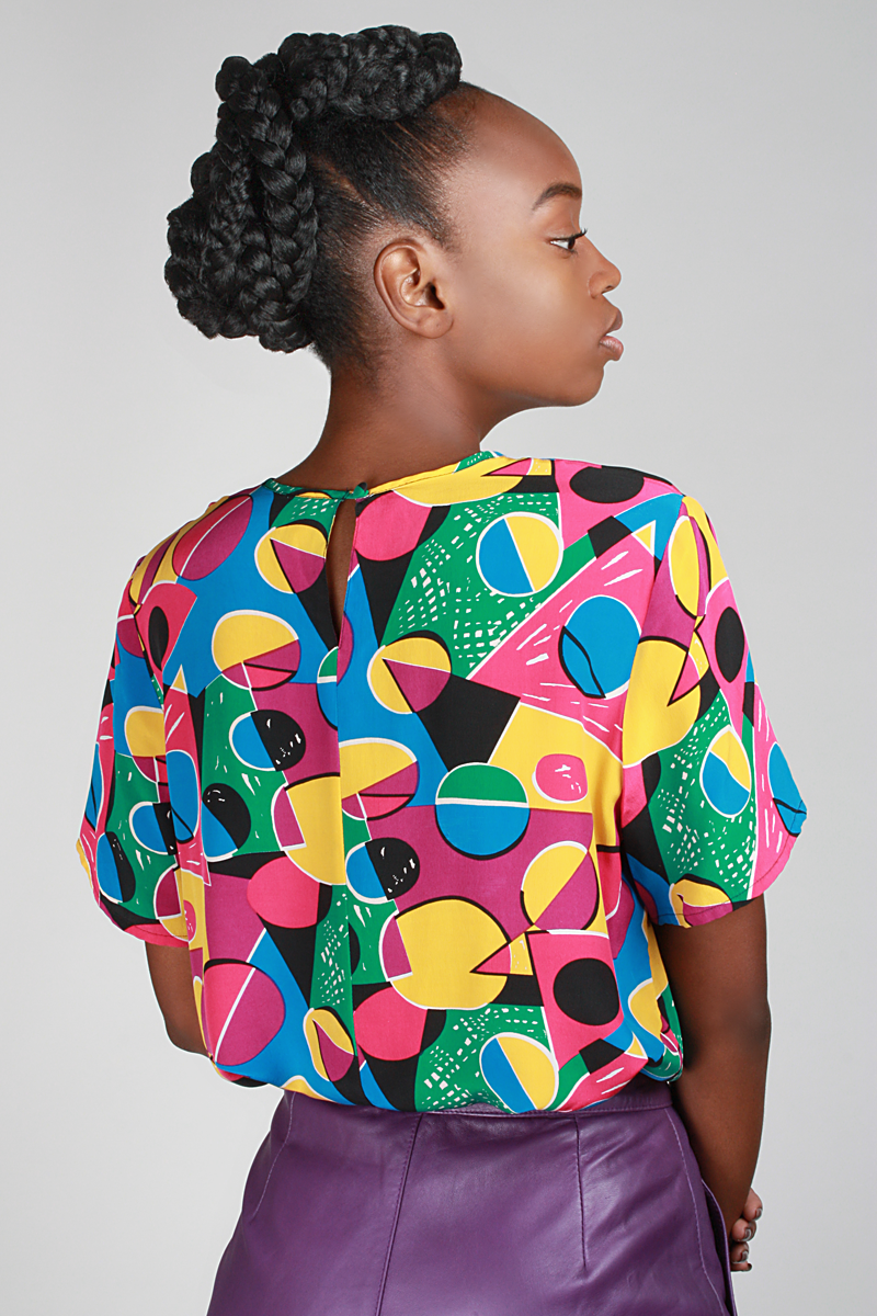 1980s Memphis Blouse