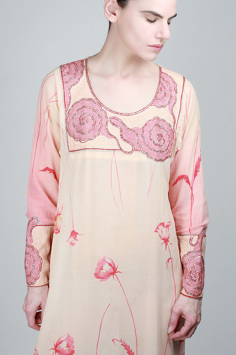 1970s Iron Rose Caftan