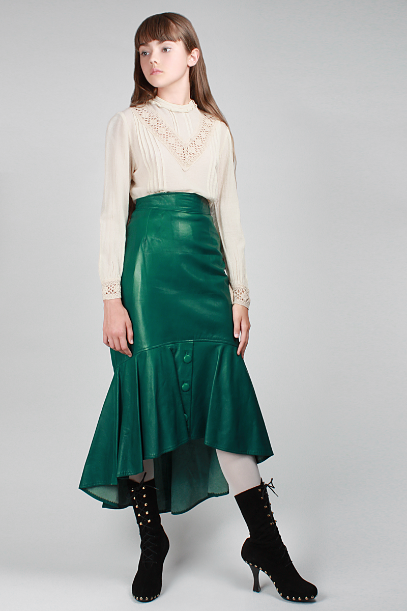1980s Emerald City Skirt