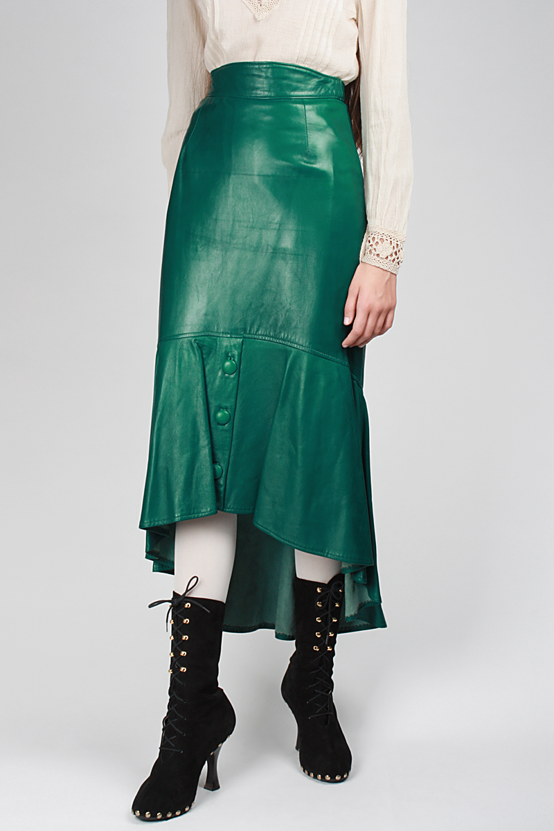 1980s Emerald City Skirt