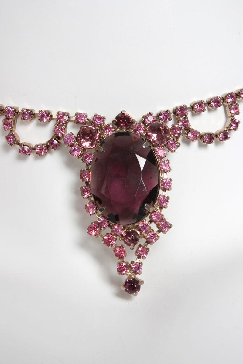 1950s Pretty In Pink Demi Parure