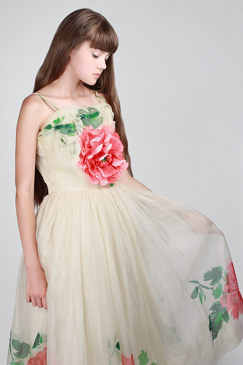 1950s Secret Garden Dress
