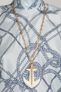 1960s Anchors Away Necklace