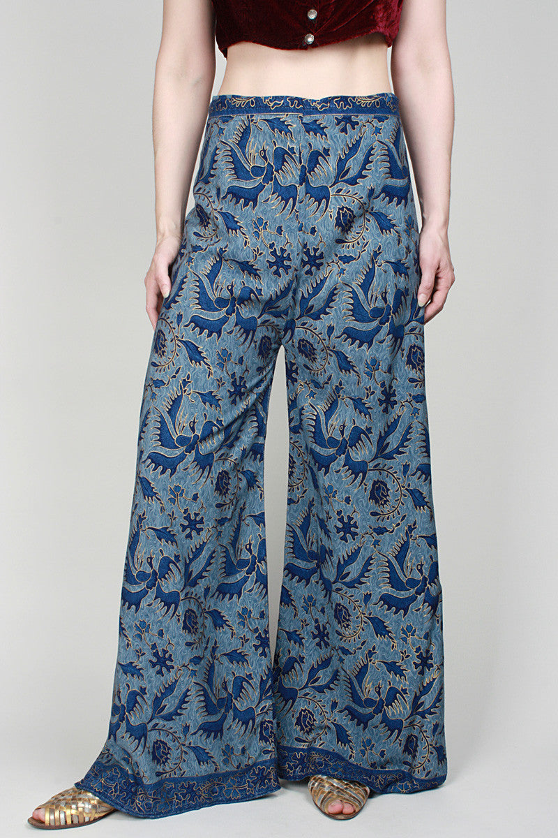 1990s Bird Of Paradise Pants