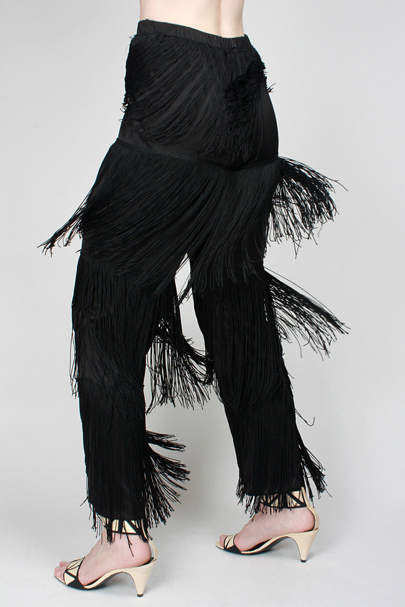 1980s Shimmy Fringe Pants