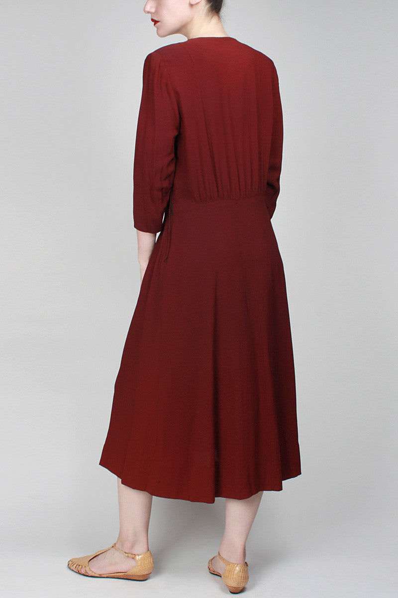 1940s Romantic Day Dress