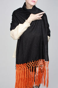Orange Crush Shawl