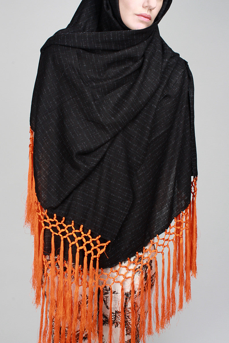 Orange Crush Shawl