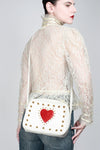 1980s Queen Of Hearts Purse