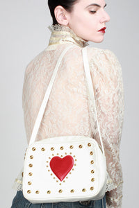 1980s Queen Of Hearts Purse