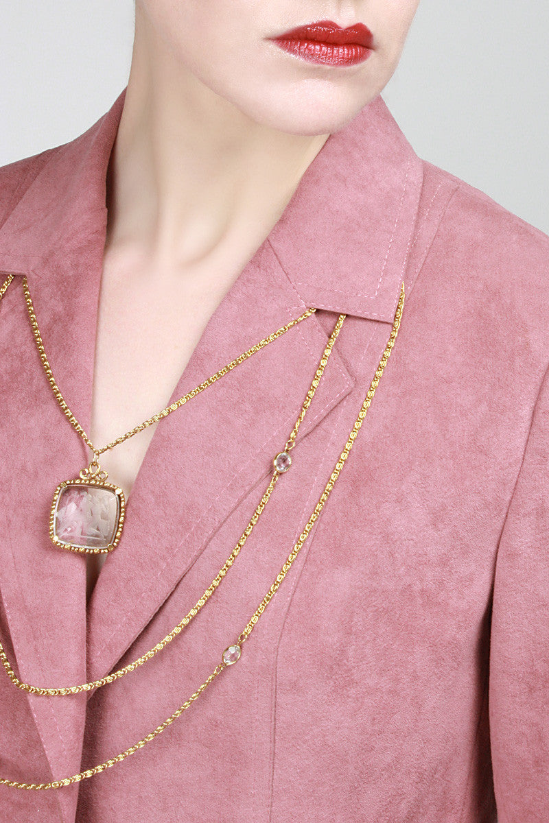 1960s Gilded Necklace