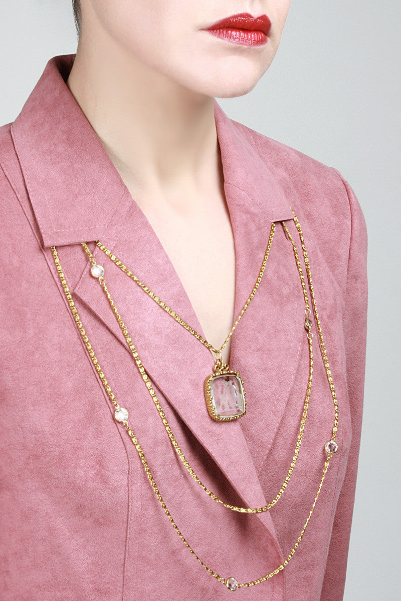 1960s Gilded Necklace