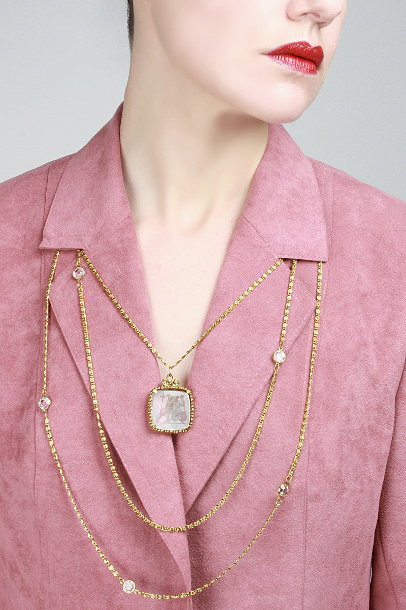 1960s Gilded Necklace