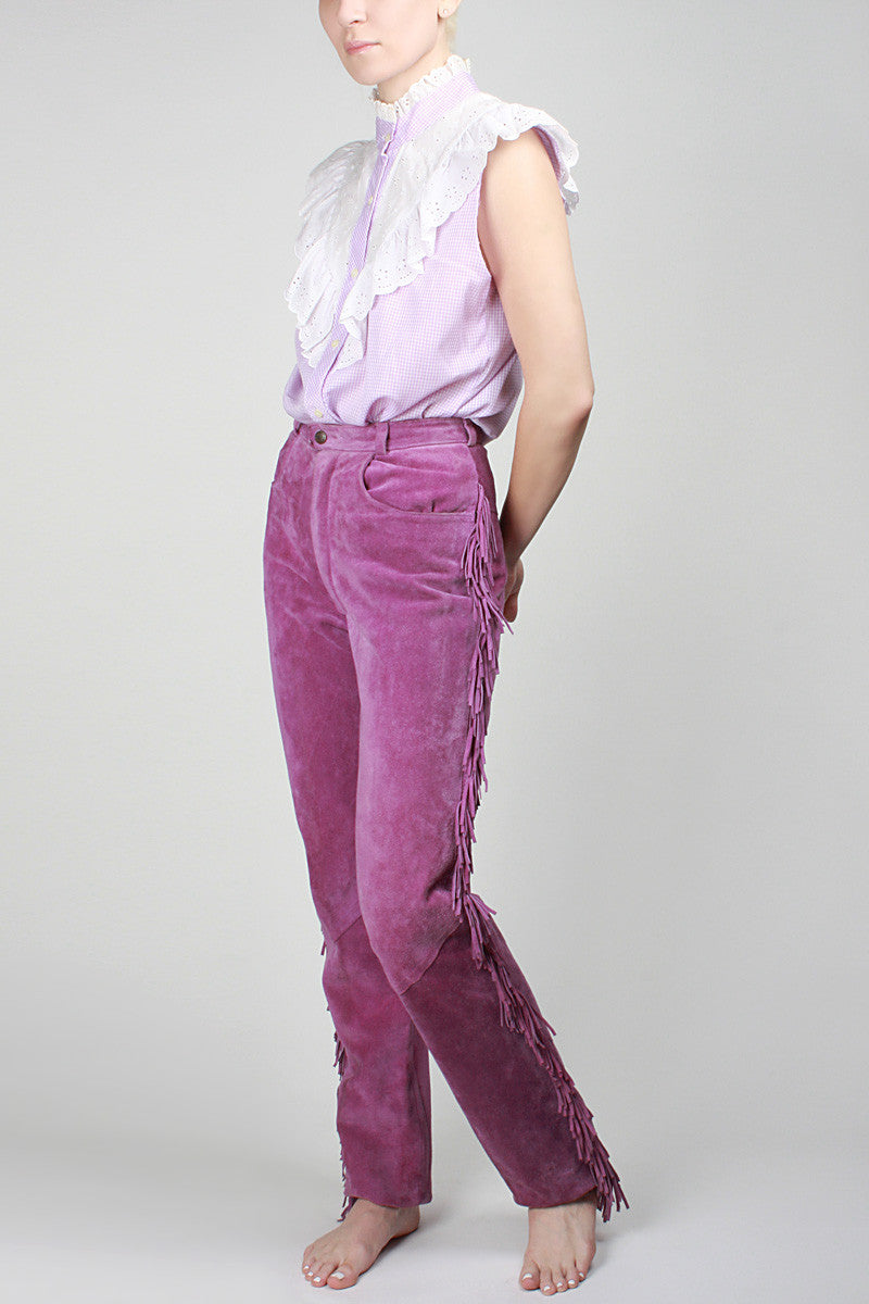 1970s Hills Of Lavender Pants