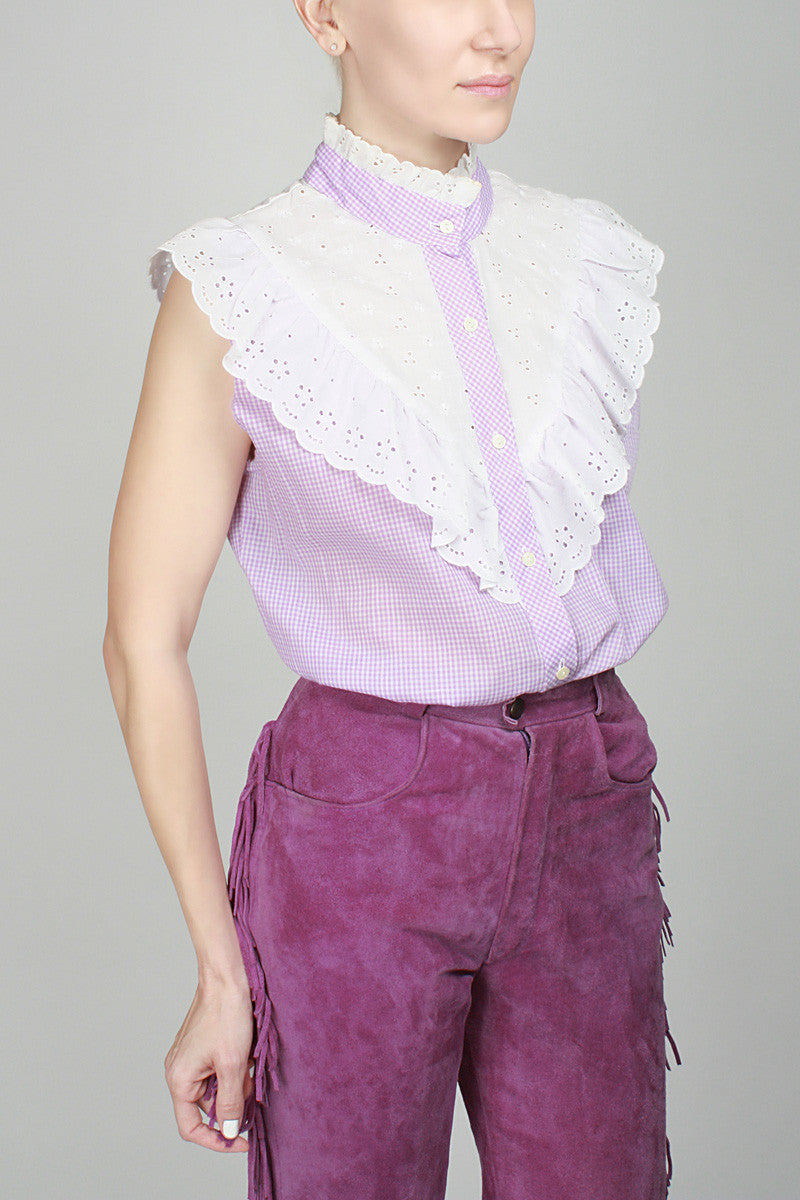 1970s Sugar Plum Blouse